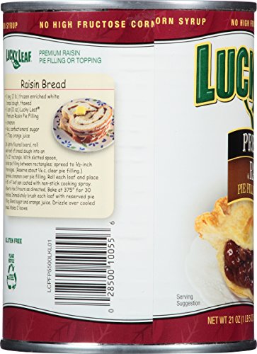 Lucky Leaf Premium Raisin Fruit Filling & Topping, 21 Ounce (Pack of 8) - Thumbnail 5