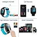 Qiwoo Fitness Tracker Smart Watch Phone with Blood Pressure Heart Rate Monitor for Women Men Kid 1.55