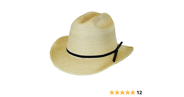 Guatemalan Palm Leaf Straw Hat 