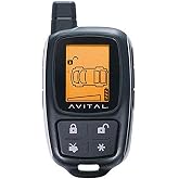 Avital 7345L 2-Way 4-Button LCD Replacement Remote Will Work with Viper 7345V remotes