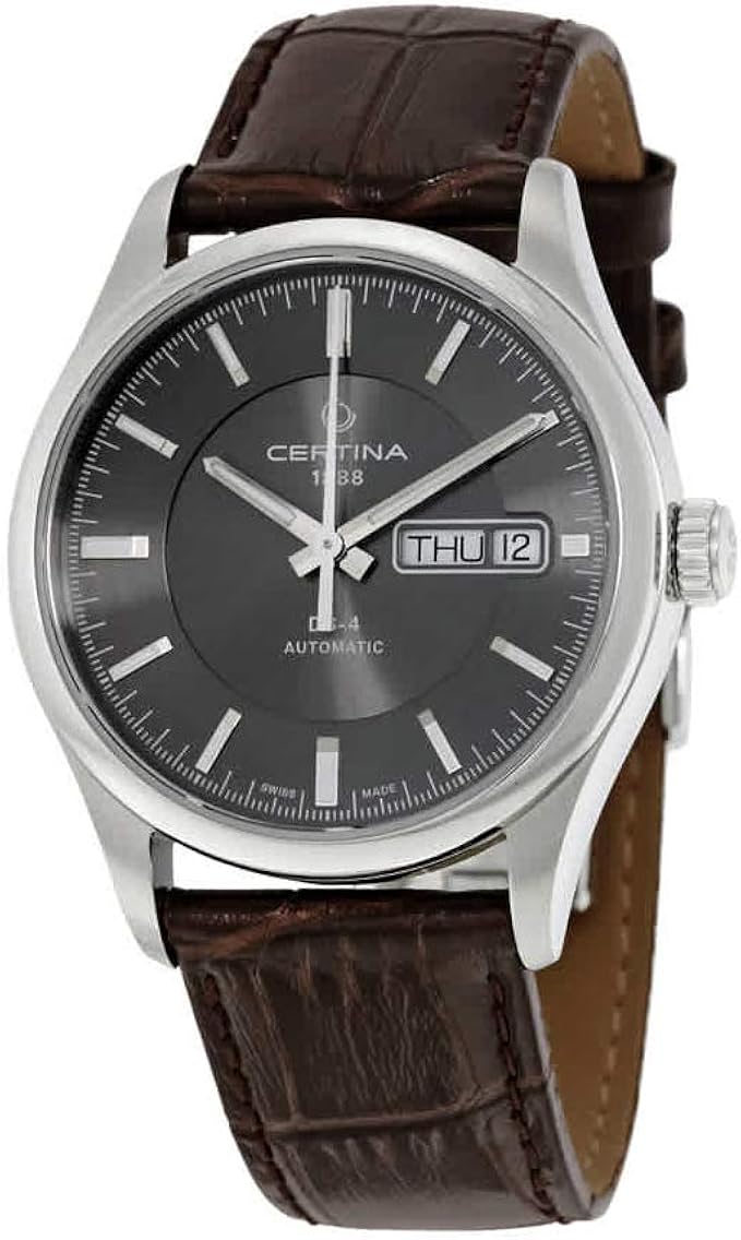 Certina Men's XL Analogue Automatic Watch, Leather, C022.430.16.081.00 Amazon.co.uk Watches