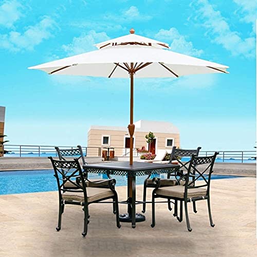 CCLLA Outdoor Garten Sonnenschirme Outdoor Patio Regenschirm Tisch Markt Regenschirm Wetterfeste Abdeckung, tragbare… – Bild 5
