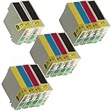 Inktoneram Remanufactured Ink Cartridges High Capacity Replacement for 127 (5x Black, 3x Cyan, 3x Magenta, 3x Yellow, 14-Pack)