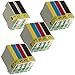 Inktoneram Remanufactured Ink Cartridges High Capacity Replacement for 127 (5x Black, 3x Cyan, 3x Magenta, 3x Yellow, 14-Pack)
