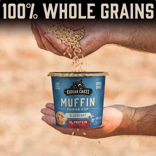 Kodiak Cakes Cinnamon Roll Minute Muffins Power Cups 100 Whole Grain