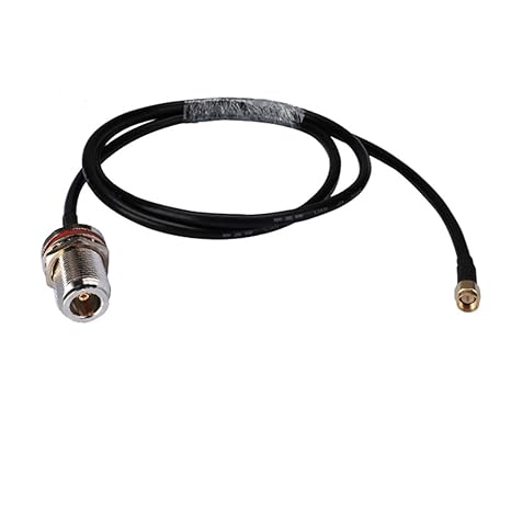 Cable coaxial RF de 1,6ft conector N hembra a SMA macho Rg58 ...