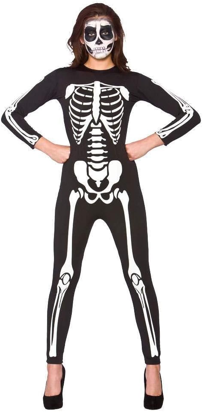 halloween skeleton jumpsuit