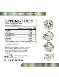 NITROSURGE Pre Workout Supplement - Endless Energy, Instant Strength Gains, Clear Focus,...