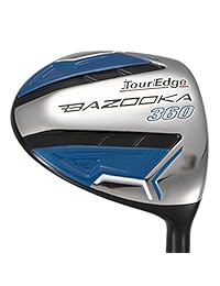 Tour Edge Male Bazooka 360 - Juego de cajas para hombre, mano izquierda, grafito, uniforme, juego completo, negro azul, juego completo