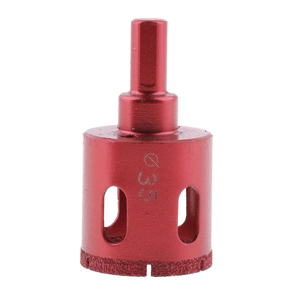 Diamond Drill Bits MASO Coated Core Diamond Hole Saw Drill Bits Tools Hollow Core Drill Bits Cutter for Wet Drilling Tool Ceramic, Porcelain Tiles, Glass, Marble,Granite (18mm)