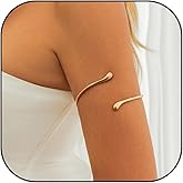 Long tiantian Arm Cuff for Women Gold Upper Arm Jewelry Armband Bangles Cuff Bracelets Beach Jewelry Trendy Stuff Gifts