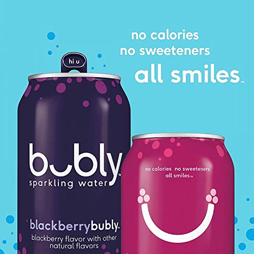 bubly Sparkling Water, zero calories, zero sugar, Lime Yours Variety
