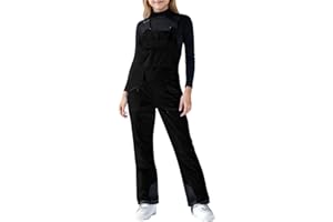 Kids Snow Pants Girls Boys Snow Bibs Insulated Overalls Winter Windproof Snowsuit Warm Snowboard Pants with Pockets