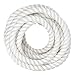 SGT KNOTS Twisted Nylon Rope (1/4 inch) Multipurpose Utility Line - Rot, Alkali, Chemical, Weather Resistant - Crafts, DIY Projects, Towing, Dock Lines, Heavy Load Uses (100 ft - White)