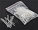 Bingcute 500Pcs Silver Plated Ball Head Pins Findings Jewelry Making 1.5-Inch/35mm