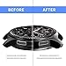 Case for Galaxy Watch 42mm, Haojavo Soft TPU Plated [Scratch-Proof] All-Around Protective Bumper Shell Protector for Samsung Galaxy Watch 42mm Bands Smartwatch Accessories