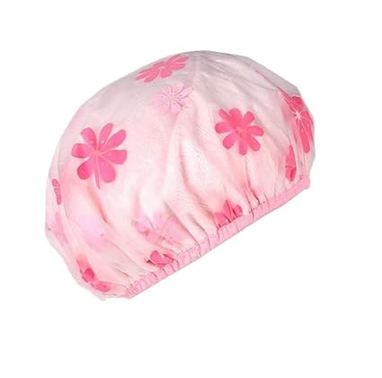 N M Z Bath Shower Cap Waterproof Bath Cap Thicken for Women Set Of 3