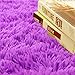 ACTCUT Super Soft Indoor Modern Shag Area Rugs Fluffy Beding Room Shaggy Carpets Dining Living Room Nursery Rug 2.5 x 5 Feet, Purple