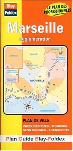 Download Plan de ville : Marseille et agglomération (avec un index) PDF