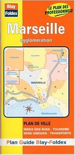 Amazon Fr Plan De Ville Marseille Et Agglomeration Avec Un Index Plans Blay Foldex Livres