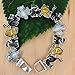 PammyJ Cat Bracelet Brown White and Black Cats