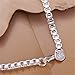 NYKKOLA New Fashion Beautiful 925 Silver Classic Hand Chian Bracelet Bangle