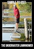 BEACHROLLER - Weeds Muck Silt GONE! Lake weed removal tool. NEW 2017 aluminum handle model