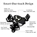 Car Phone Holder, 360 Degree Rotatable Universal Air Vent Mount Cradle Smart One-Touch Design for iPhone Samsung and Other Smart Cellphone by HonShoop