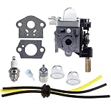Hipa RB-K112 Carburetor with Gasket Fuel Repower Kit Primer Bulb for Echo PE266 PE266S PPT266 PPT266H PAS266 SHC266 HCA266 SRM266 SRM266S SRM266T SRM266U Trimmer Weedeater
