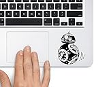 BB8 Star Wars Vinyl Sticker Decal for Laptop and Macbook Trackpad Ipad Iphone