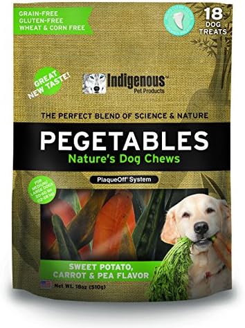 Pegetables Mixed 18-Ounce Value Size Dental Chew, Medium