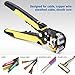 Wire Stripper, Powerextra Self-Adjusting Cable Cutter, Professional Wire Stripping Tool Cable Crimper Automatic Pliers Terminal Tool