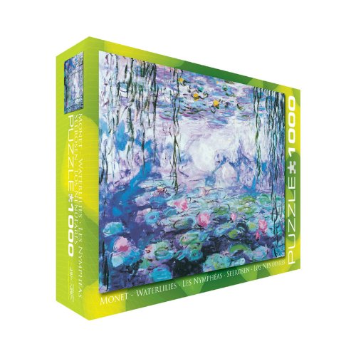 EuroGraphics Waterlilies by Claude Monet 1000 Piece Puzzle