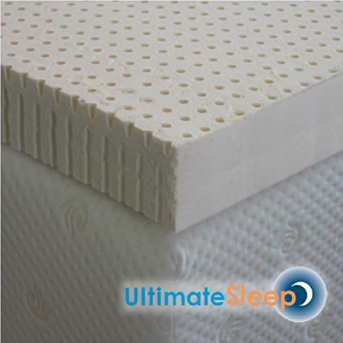 Original Best Imported Dunlop Latex Mattress Pad Toppers 2 and 3" (2" Soft 18-20 ILD, King 76x80)