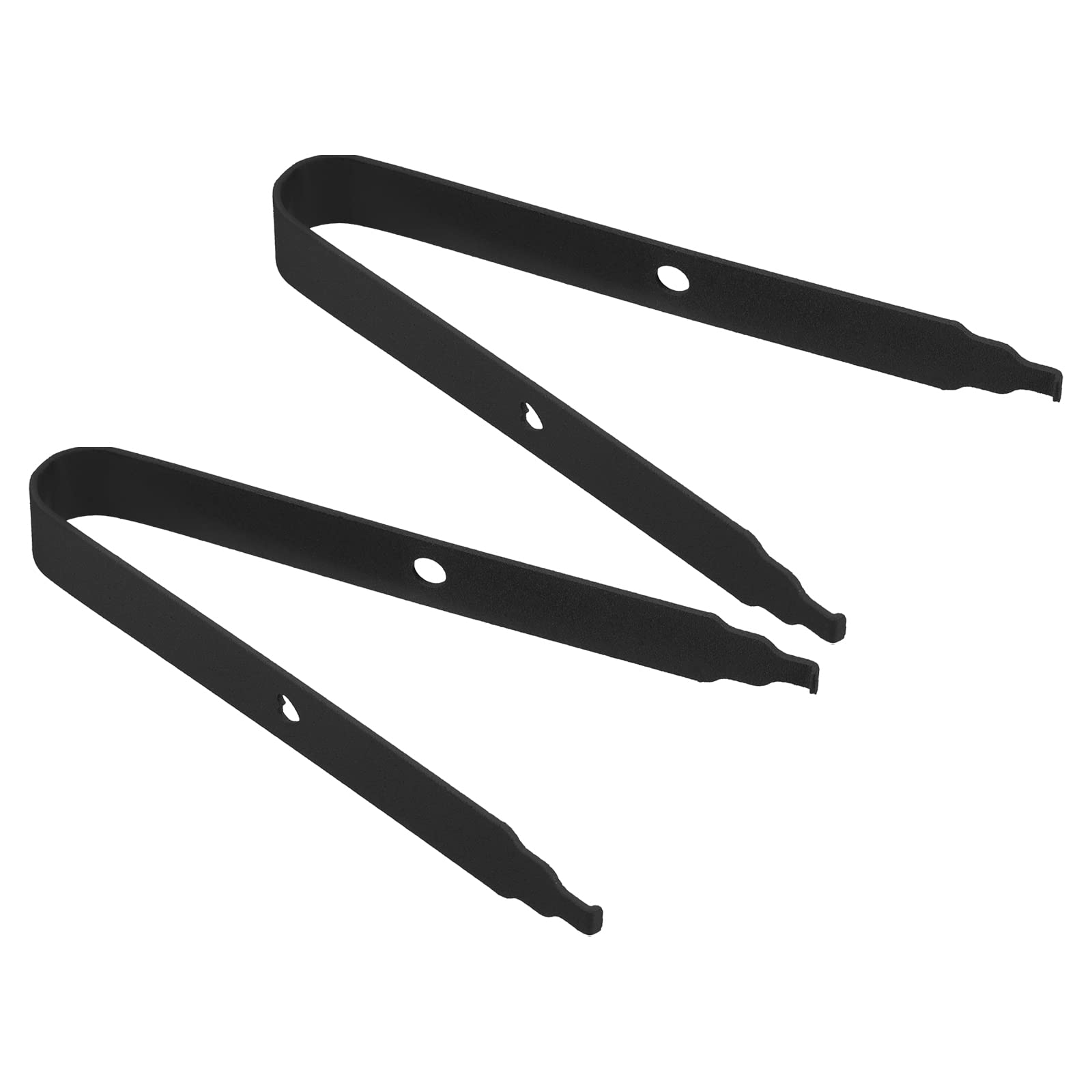 PATIKIL Keycap Puller Switch Remover, 2 Pack DIY Tool Fixing Keyboard Steel for Office Mechanical Keyboard, Black