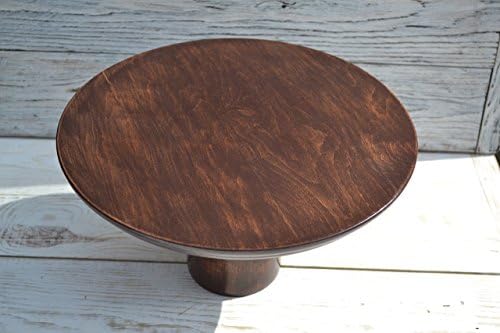 12" Wooden natural cake stand,wedding cake stand,country cake stand,elegant cake pedestal,unique cupcake stand,rustic cake holder,cake riser