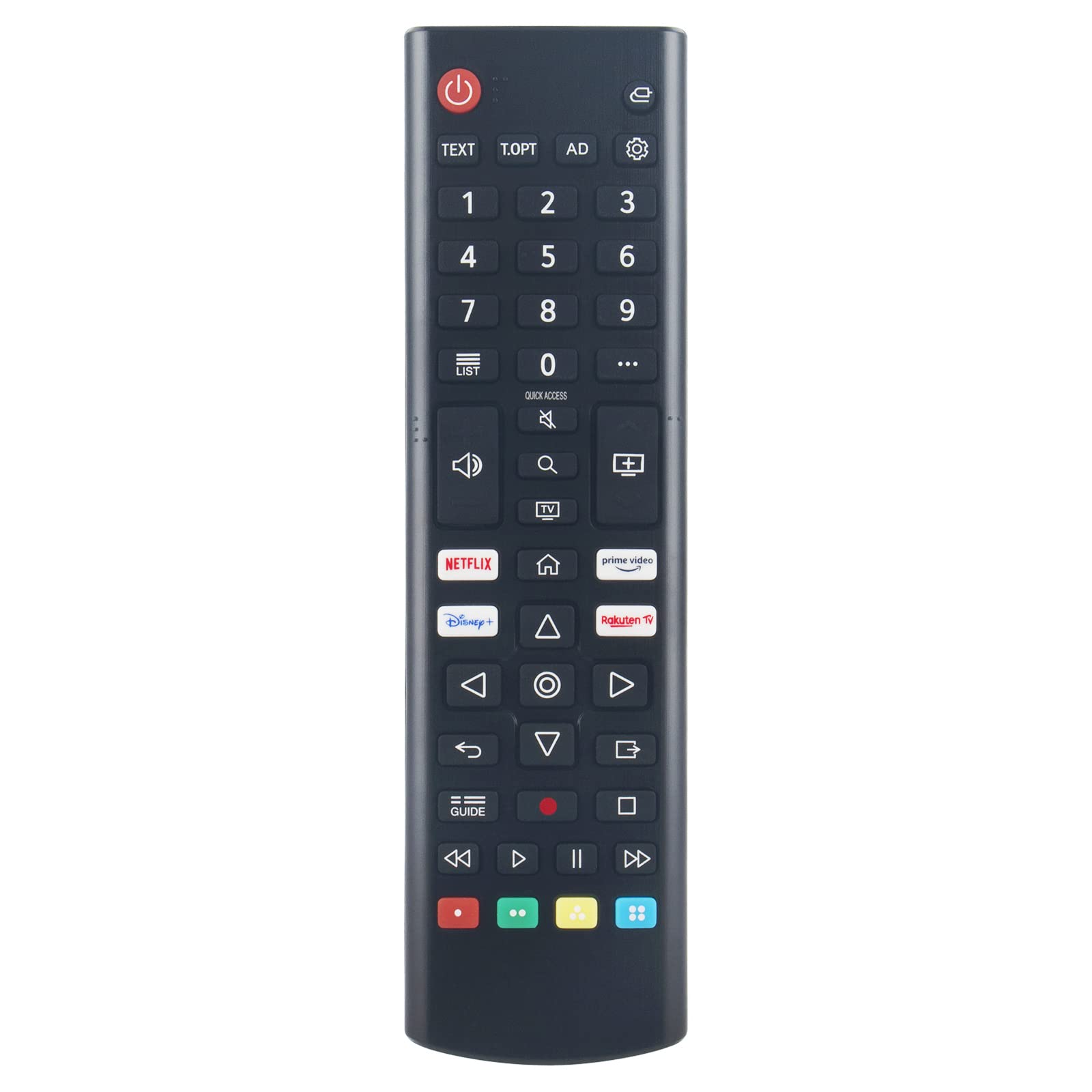 Replacement Remote Control Fit for LG LED UQ75 4K Smart TV 43UQ75006LF 50UQ75006LF 55UQ75006LF 65UQ75006LF Remote AKB76037605