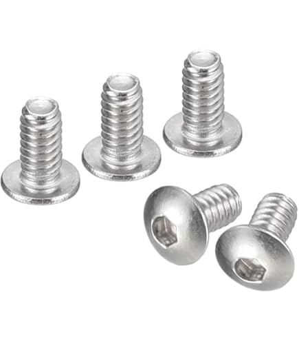 2-56 Button Head Socket Cap Screws,Stainless Steel,Full Thread