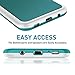 Galaxy S7 Edge Case, TILL(TM) Ultra Slim 3 Color Hybrid Impact Shockproof Anti-Slip Rugged Back Cover Soft TPU Hard PC Bumper Extra Front Raised Lip Case Cover for Samsung Galaxy S7 Edge G935 [Green]