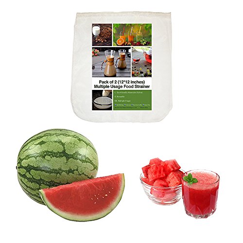 4 Pack+Multiple+Reusable+Strainer+Cheesecloth