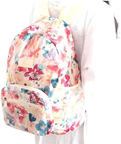 Itraveller Packable Lightweight Travel Hiking Backpack Daypack White Baroque