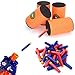 Refill Darts Kit for Nerf, 500PCS Refill Soft Tip Bullets,Waist Pack,Soft EVA Target and Storage Bag for Kids Nerf N-Strike Elite Series. Christmas Role Play Nerf Battle Game Gift for Children
