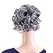 SWACC Short Messy Curly Dish Hair Bun Extension Easy Stretch hair Combs Clip in Ponytail Extension Scrunchie Chignon Tray Ponytail Hairpieces (Grey)thumb 2