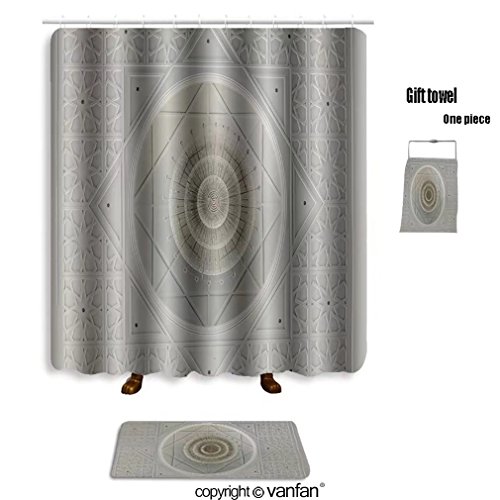 70 Off Vanfan Bath Sets With Polyester Rugs And Shower Curtain