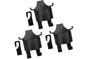 EXHUMKY Lot de 3 porte-gobelets multifonctions avec crochets pour siège arrière de voiture, bouteille de boisson et téléphone