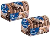 Bahlsen Contessa Lebkuchen - Classic Glazed Gingerbread Cake with Chocolate Base (Pack of 2)