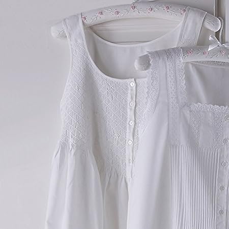 white linen night dress