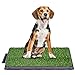 Giantex Dog Puppy Pet Potty Pad with Pull-Out Drawer, Home Training Toilet Pad Grass Surface, Portable Dog Mat Turf Patch Bathroom Indoor Outdoor (25