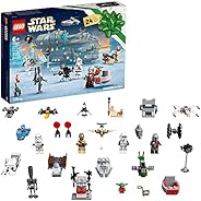 LEGO Star Wars Advent Calendar 75307 Awesome Toy Building Kit for Kids with 7 Popular Characters and 17 Mini B