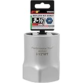 Performance Tool W83243 1/2 in. Drive 2-1/2 in. Lock Nut Socket | Automotive axle removal tool. Front and rear light duty truck applications. Carbon steel. Thin wall 6-point design